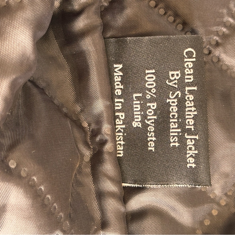 Straight to Hell  Black and White Leather Jacket - Picture 5 of 9